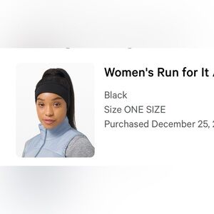 Lululemon headband